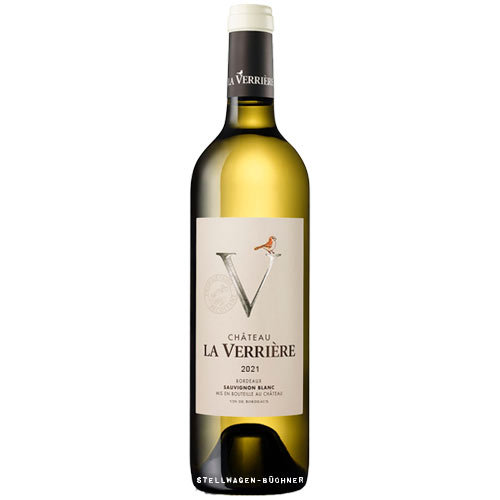 2021-Château la Verriere, Sauvignon Blanc "V"  AOP Bordeaux Blanc, 0,75 l